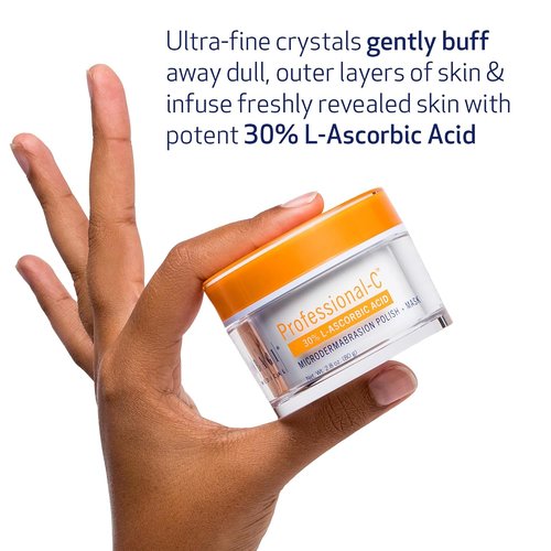 Obagi Professional-C Microdermabrasion Polish & Mask - Exfoliating Vitamin C Face Treatment - 2.8 oz