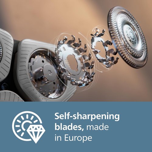 Philips Norelco SH91/52 Replacement Shaving Heads - Compatible with S9000 & 9000 Prestige Series