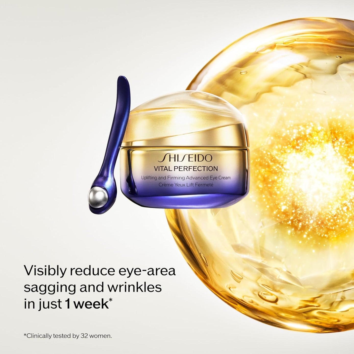Shiseido Lifting & Firming Eye Care Set | Eudermine Essence, Vital Perfection Cream & Eye Cream - $159 Value