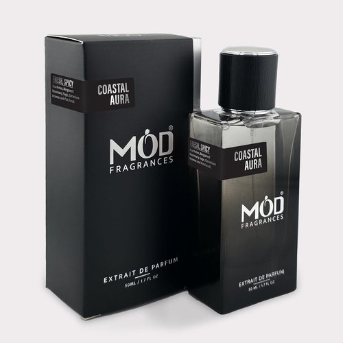 Mod Fragrances Coastal Aura Perfume For Men - Long-Lasting Fresh & Spicy Fragrance | 50ml Extrait De Parfum