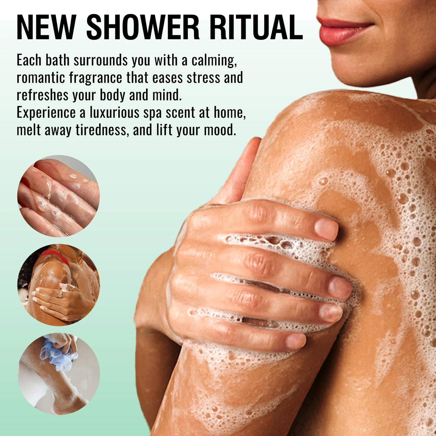 Sttes Smell Rio Shower Oil 05# (Vanilla Orchid Sandalwood) - Natural Moisturizing Body Cleanser with Sunflower, Jojoba & Macadamia Oils, Paraben & Mineral Oil Free, 155g/5.47 Oz