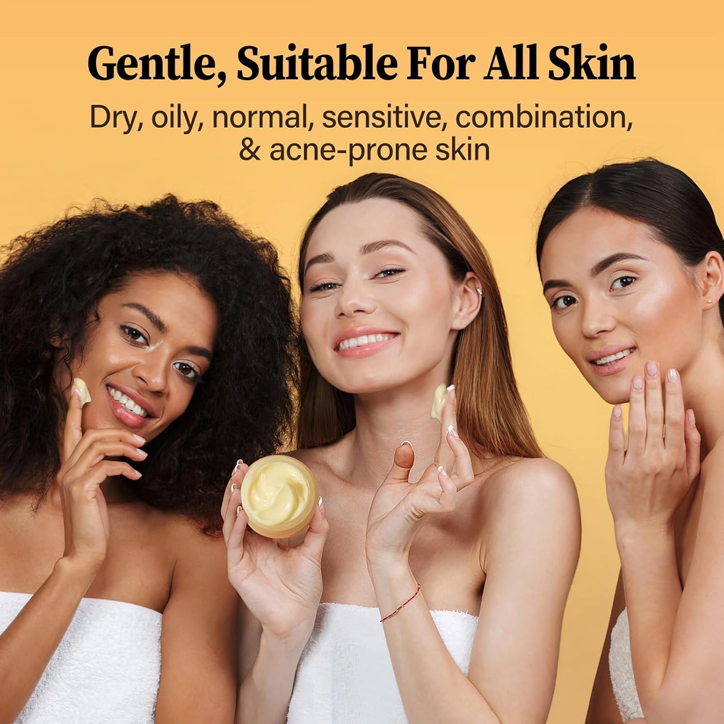 Skiennix Vitamin C Face Moisturizer - Brightening Anti-Aging Cream with Turmeric & Niacinamide, 2.3 Oz
