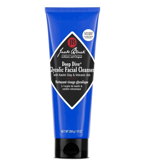Jack Black - Deep Dive Glycolic Facial Cleanser | Clay-Based Formula for All Skin Types, 6.7 oz