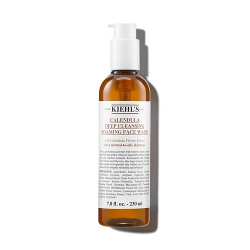 Kiehl's Calendula Deep Cleansing Face Wash - Soothing Formula for Balanced, Refreshing Skin | Paraben & Sulfate Free