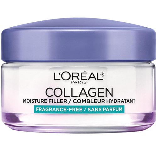 L'Oreal Paris Collagen Moisture Filler Facial Moisturizer - Anti-Aging Hydration Cream, 1.7 oz