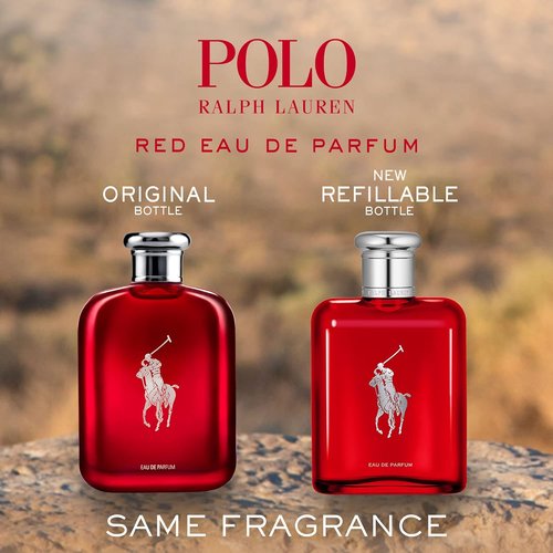 Ralph Lauren Fragrances Polo Red - Woody & Spicy Eau de Parfum for Men - 4.2 Fl Oz Bottle