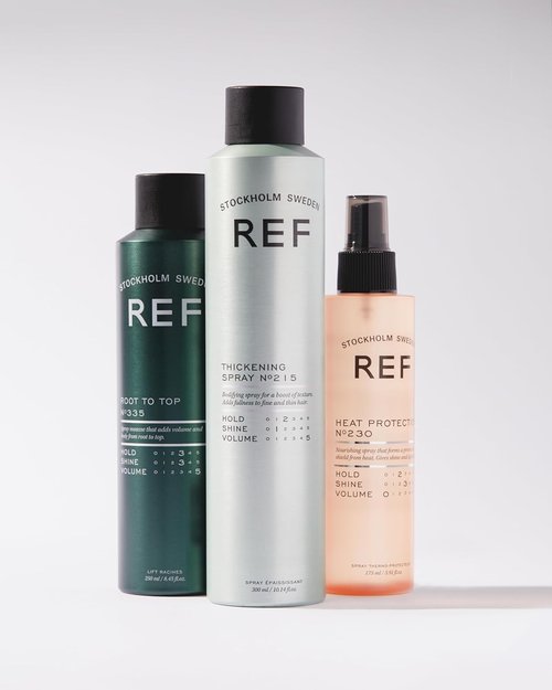 REF Root To Top Spray Mousse - Volumizing Hair Styling Foam | 250 ml for Lift and Hold