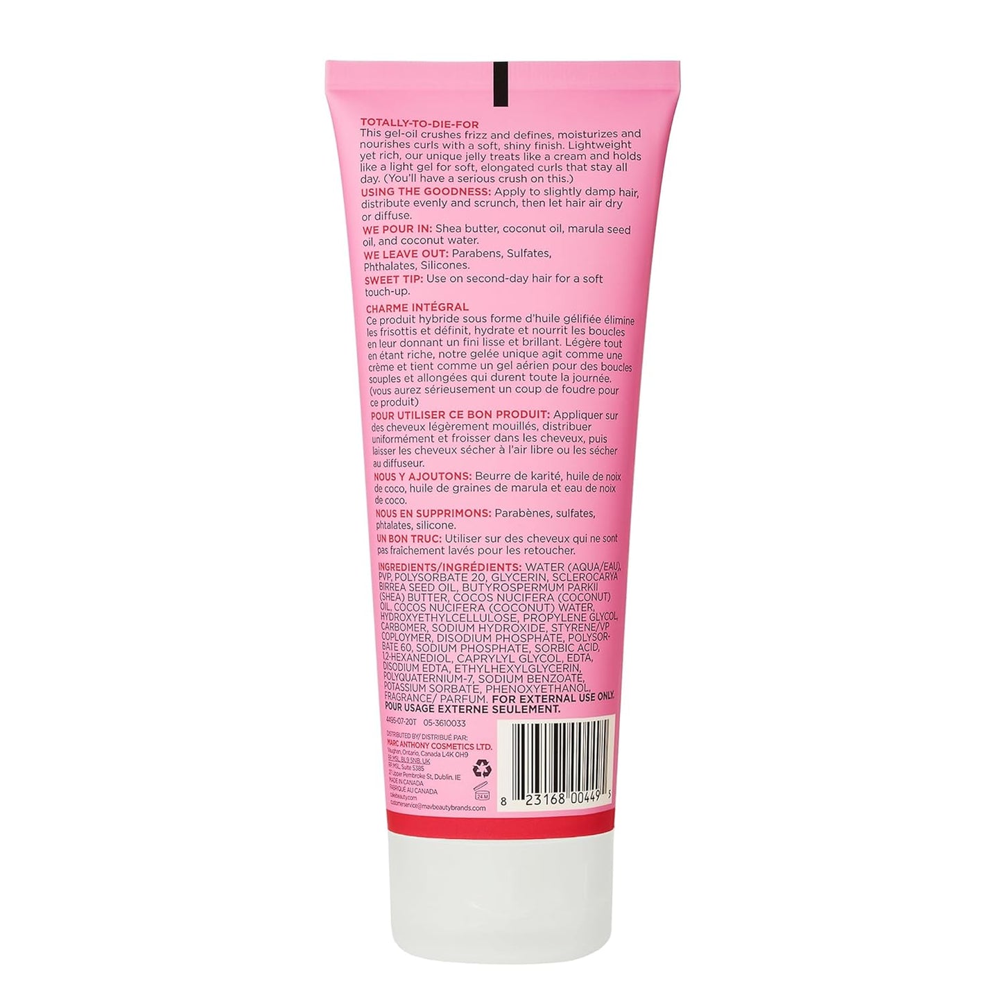 Cake Beauty Curl Jelly - Moisturizing Curl Crush for Soft Hold & Shine | Humidity Blocking - 7 oz / 200g