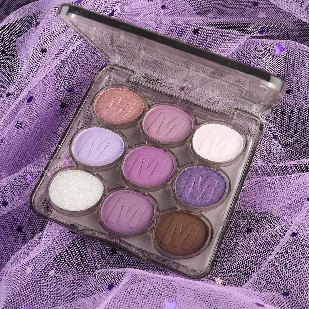 All-in-one Disk Conceal Contour Eyeshadow Palette with Mirror-10 Colors Highly Pigmented Matte Shimmer Primer Powder Makeup-Warm Nude Bronze Neutral Shadows 04#