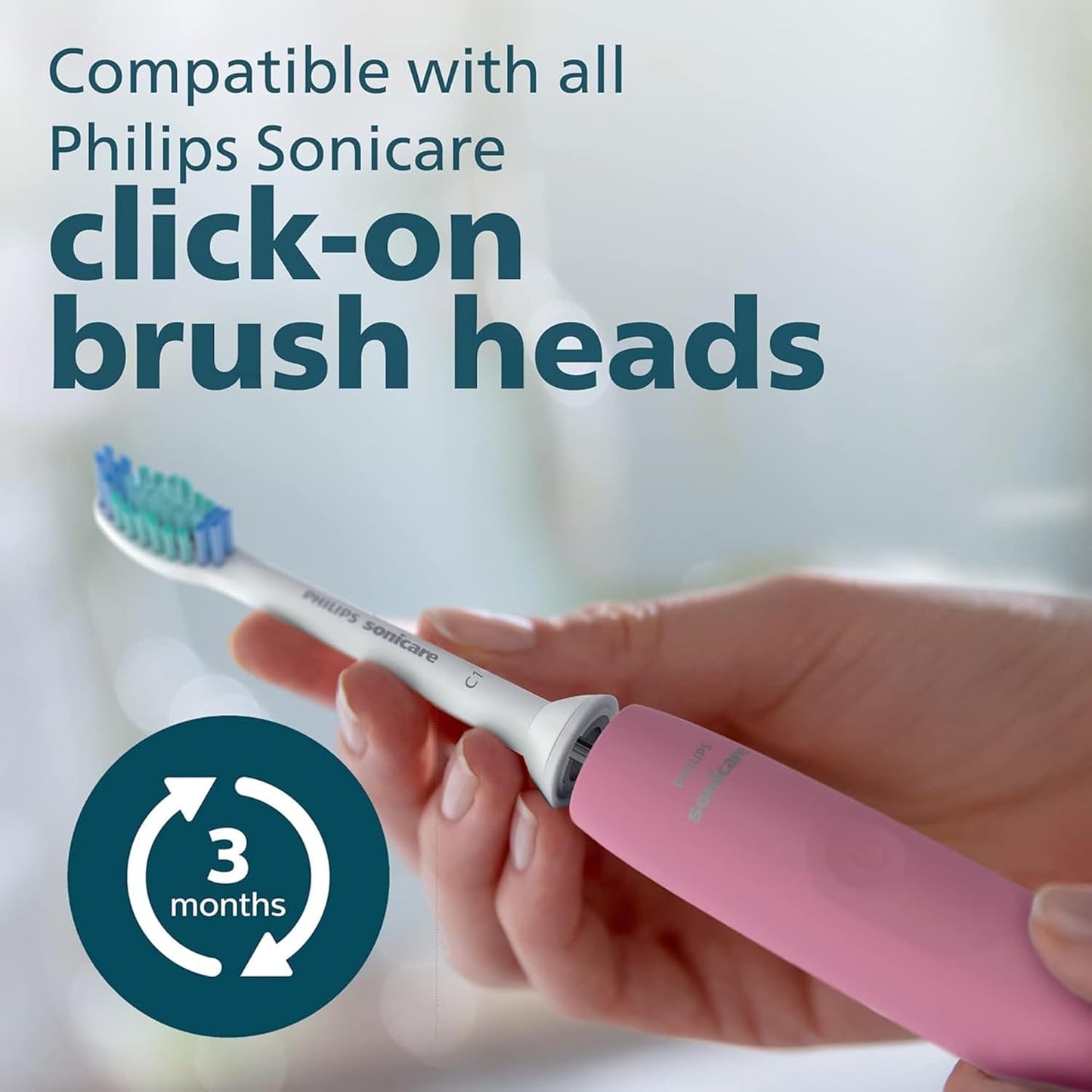 Alphasonik Rechargeable Electric Toothbrush - ProtectiveClean Removes More Plaque | Long-Lasting 4-Day Battery