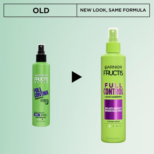 Garnier Fructis Style Full Control Hairspray - Non-Aerosol, 8.5 Fl Oz for Ultimate Humidity Defense