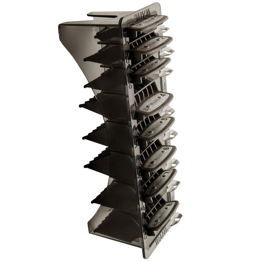 Wahl Professional Premium Cutting Guides | Durable Metal Clips with Organizer | Sizes #1-#8