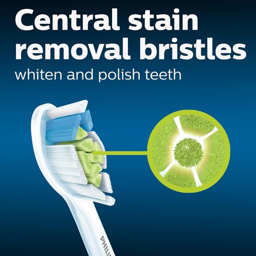 Philips Sonicare Replacement Toothbrush Heads - DiamondClean & C3 Premium Plaque Control | 5 Brush Heads, White