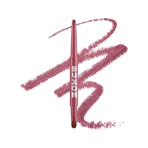 BUXOM Power Line Lip Liner - Long-Lasting Waterproof Pencil with Peptides & Vitamin E - Matte Finish