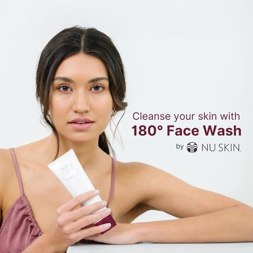 Nu Skin 180°® Face Wash - Hydrating Vitamin C Cleanser with Antioxidants | 4.2 fl. oz. | 2 Pack for Radiant Skin