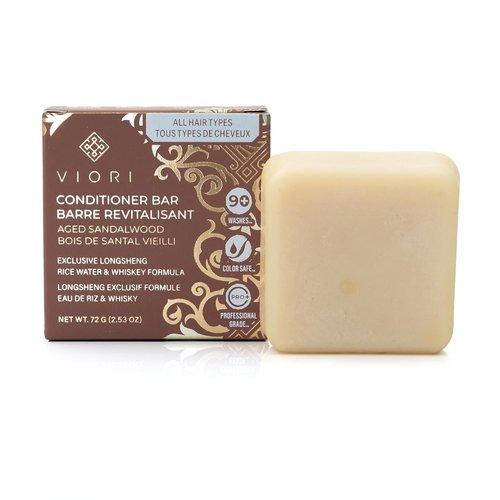 Hamish & Co. Conditioner Bar - Aged Sandalwood - Natural Men's Conditioner - Handcrafted with Islay & Whiskey - Eco-Friendly & Plastic-Free