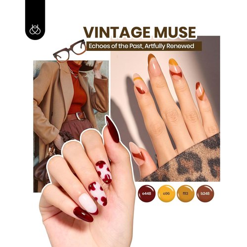 Beetles Gel Nail Polish Set - Style Manifesto 60 Colors Spring Uv Gel Polish Kit Jelly Pink Glitter Nude White Red Blue Green Base Glossy Matte Top Coat Summer Gift for Her Women
