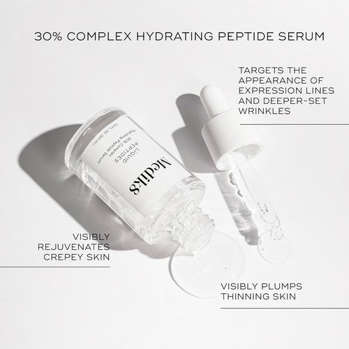 Medik8 Liquid Peptides - Regenerating Multi-Peptide Serum for Wrinkle Reduction - Hydrating & Brightening - 1.0 oz