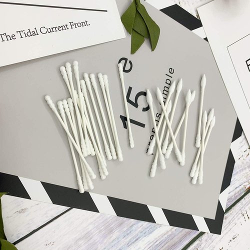 800 Pieces Cotton Swabs, Spiral Pointed Tipped with Paper Stick, Quality Cotton Heads- Sturdy Handle - Multipurpose, 4 Packs, 200 Pieces 1 Pack