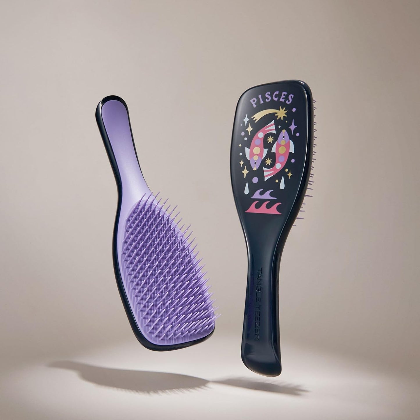 Tangle Teezer Zodiac Ultimate Detangler Hairbrush - Eliminates Knots & Reduces Breakage for All Hair Types | Pisces