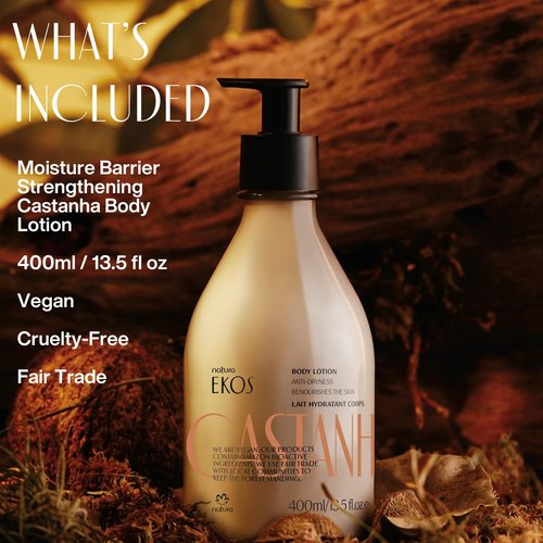 Natura Brazil Nut Body Care Trio Bundle - Deeply Hydrating Lotion, Nourishing Oil & Hand Cream | 24H Moisture, Vegan & Cruelty-Free