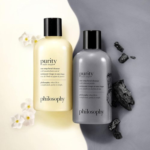Philosophy Purity Made Simple Facial Cleanser - Limited Edition Scents with Meadowfoam Seed Oil - Gently Cleanses & Removes Makeup