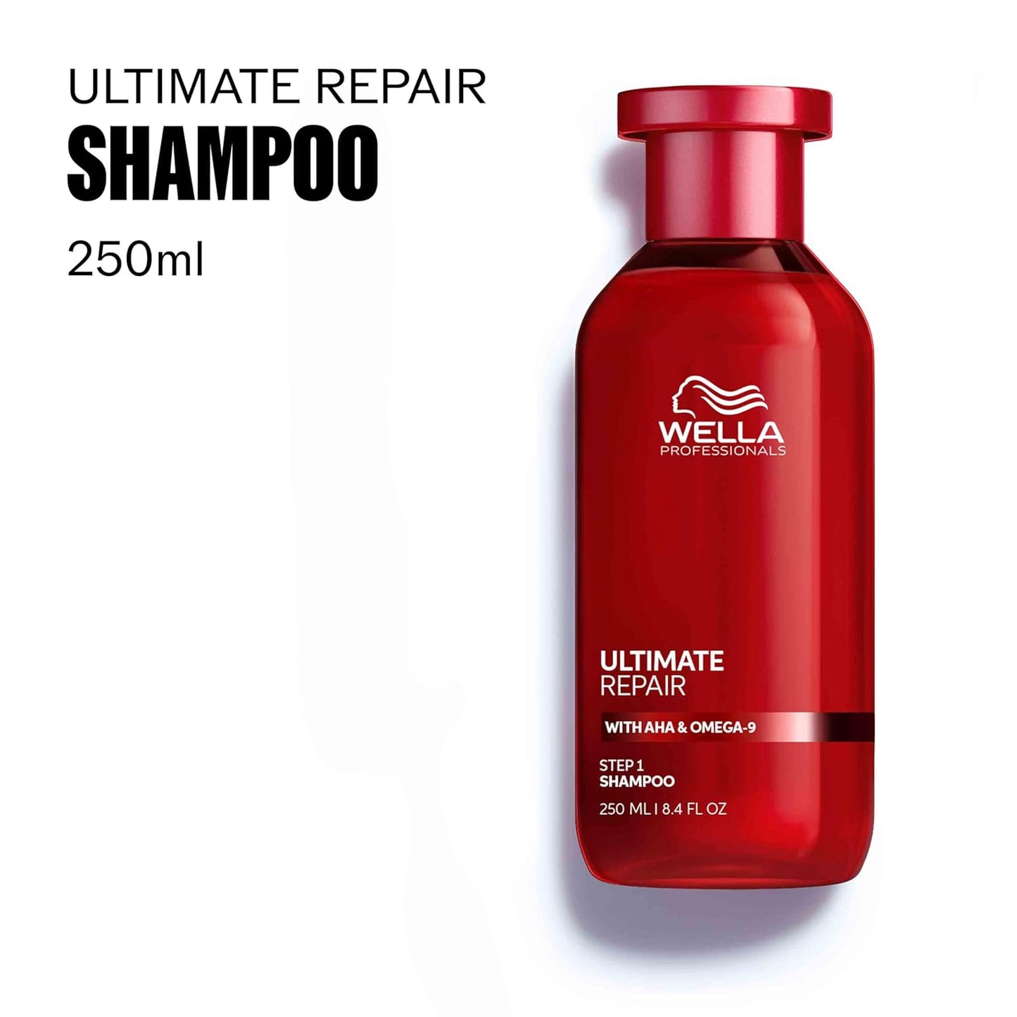 Wella Professionals ULTIMATE REPAIR Shampoo - Strengthens & Moisturizes Damaged Hair with AHA & Omega-9 | All Hair Types