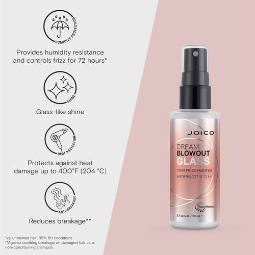 Dream Blowout Glass 72-Hour Frizz Fighter - Humidity Control & Glass-Like Shine for All Hair Types