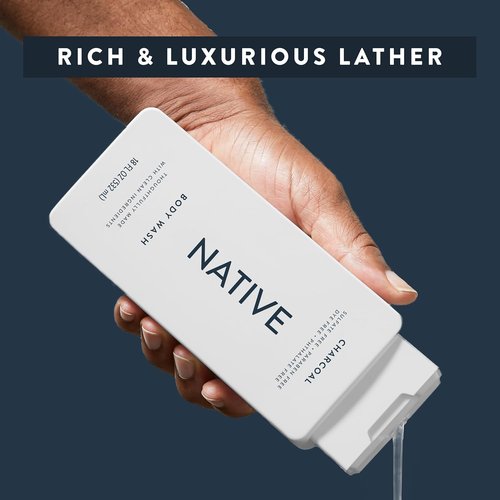 Native Body Wash - Naturally Derived Ingredients for Soft, Hydrated Skin | Sulfate, Dye & Paraben Free | 18 oz