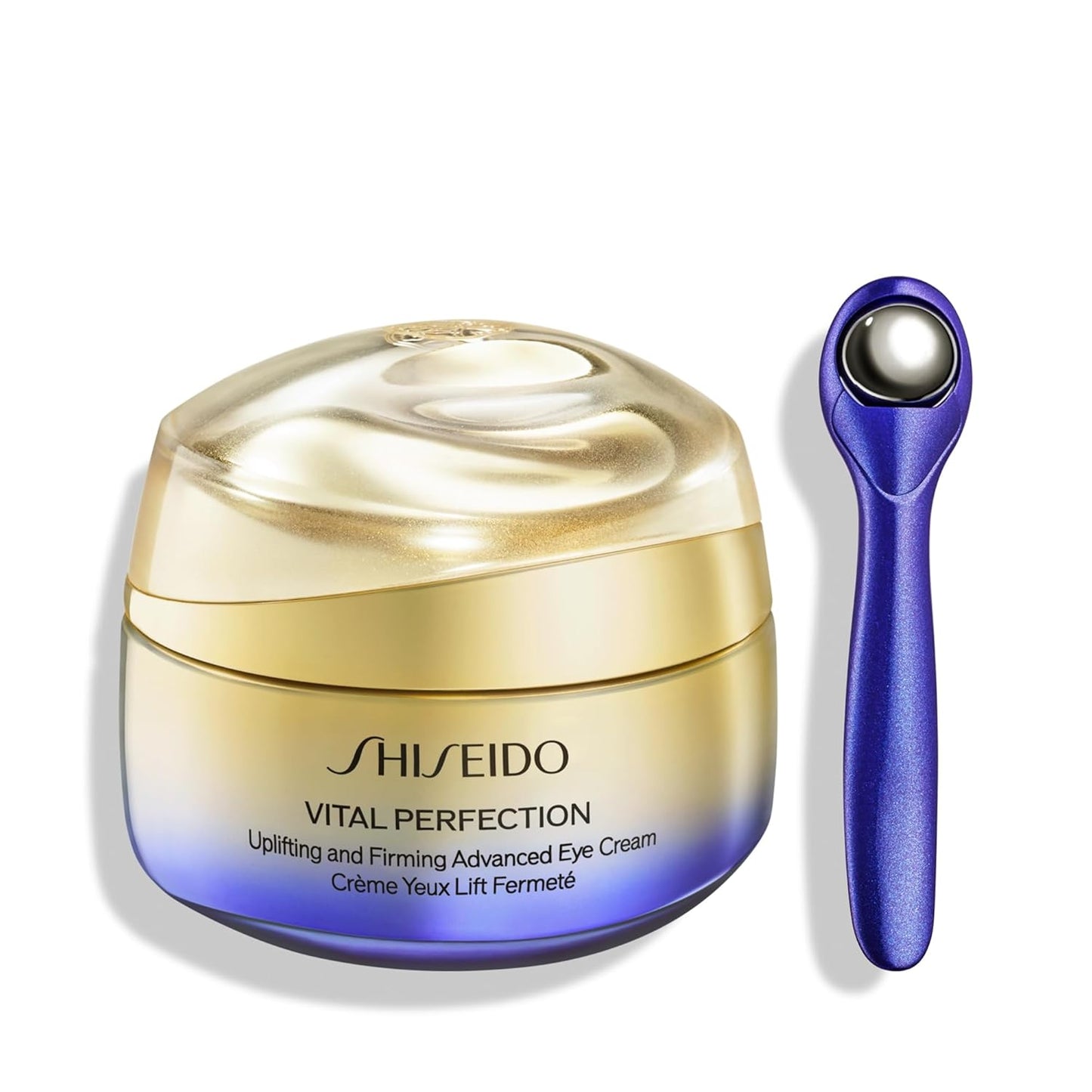 Shiseido Vital Perfection Eye Cream - Uplifting & Firming Formula - 15 mL - Reduces Bags, Wrinkles & Dark Circles