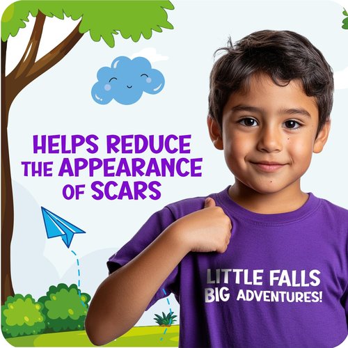 Cicatricure Advanced Scar Gel - Gentle Formula for Kids to Improve Scar Appearance | 1 oz Grape Scent