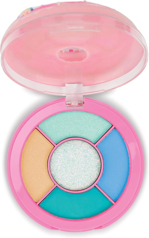 iscream Sprinkle Donut Shaped Glitter Eyeshadow Palette Collection