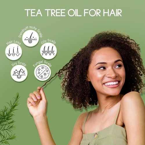 Australian Tea Tree Oil - 100% Pure Organic Essential Oil for Skin, Hair, Face & Scalp | 1 Oz
