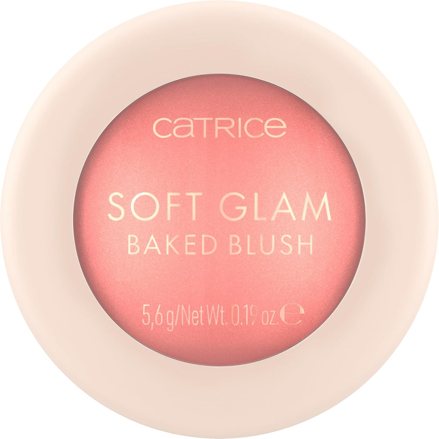 Catrice Soft Glam Baked Blush - Luminous, Lightweight Powder for Buildable Color | Vegan (010 | On Cloud Pink)