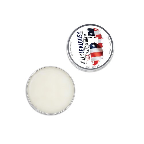Billy Jealousy Beard Balm - Moisturizing & Strengthening Formula | Patchouli & Sandalwood, 2 oz.