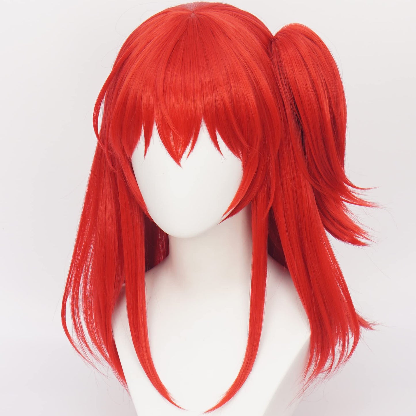 XiongXiongLe Anime Bocchi the Rock Kita Ikuyo Red Wig with Braids Women Cosplay Costume High Temperature Silk Hair Replacement Wigs for Girl Party Christmas Halloween Daily Wear(Kita Ikuyo)