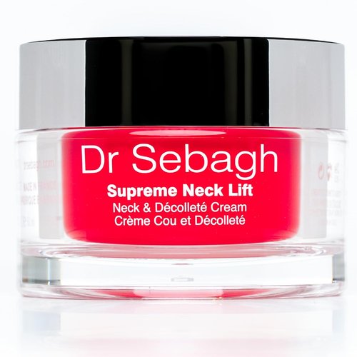 Dr Sebagh Supreme Neck Lift - Firming & Rejuvenating Neck Cream for Wrinkles | 1.7 fl oz - Smooth & Tighten Décolletage