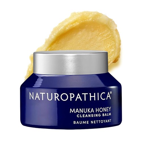 Naturopathica Manuka Honey Cleansing Balm - Nourishing Daily Facial Cleanser - Vegan, 2.8 oz (80 ml)