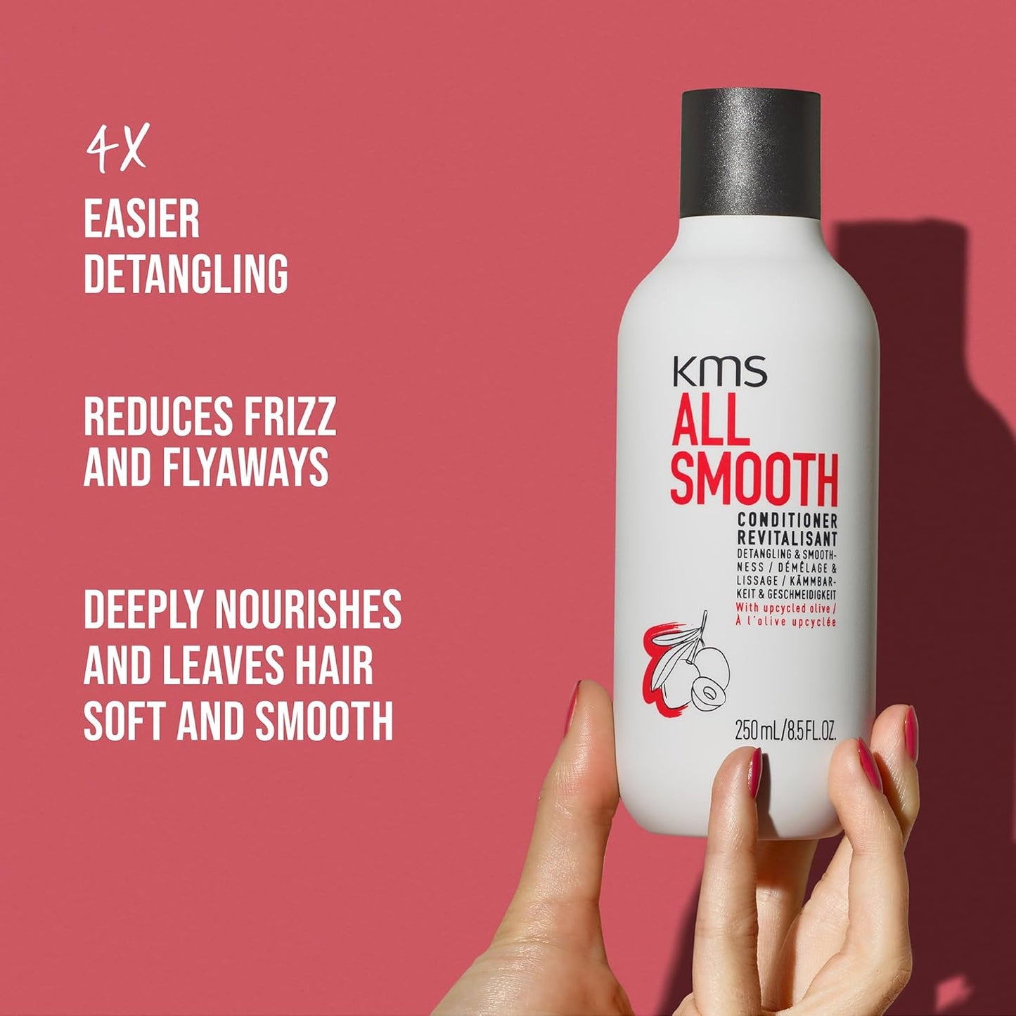 AllSmooth Conditioner - Nourishing Formula for Silky Soft Hair | 12 Oz