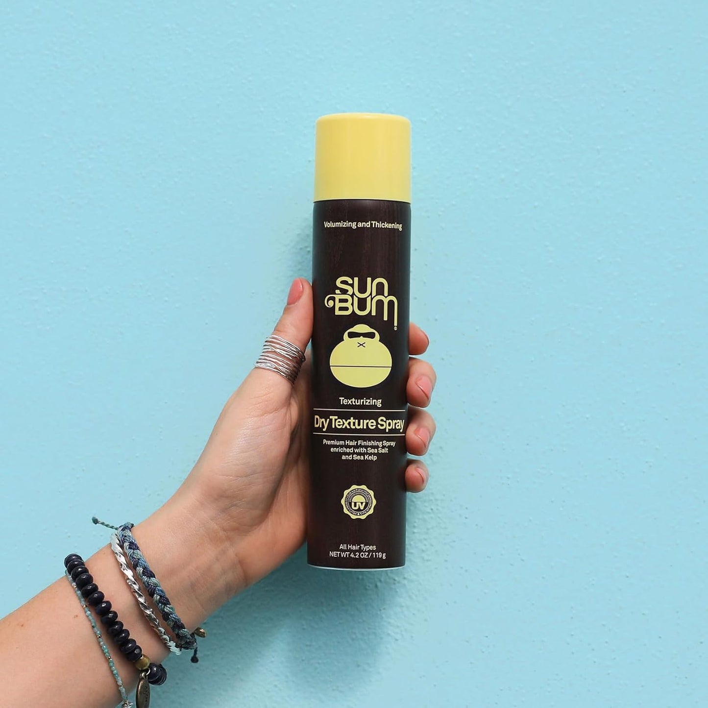 Sun Bum Dry Texture Spray - Vegan & Cruelty-Free Volume Texture Spray with Matte Hold | 4.2 oz