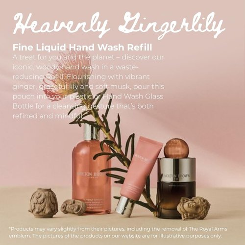 Molton Brown Hand Wash Refills - Luxurious Fine Liquid Formula | 13.5 Fl. Oz.