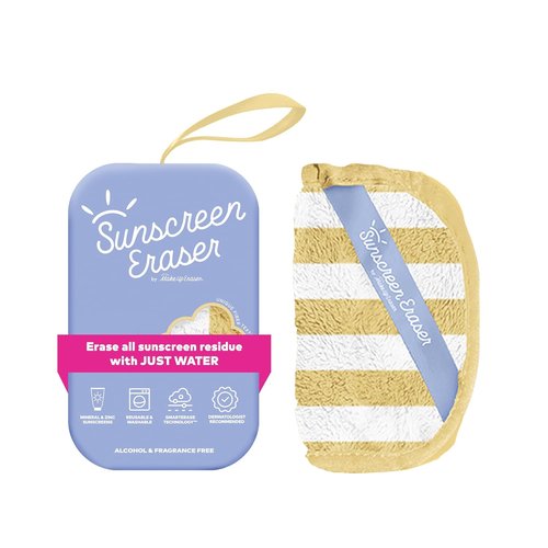 Original Sunscreen Eraser - Effortlessly Remove Zinc & Mineral Sunscreen with Water | 1 Count
