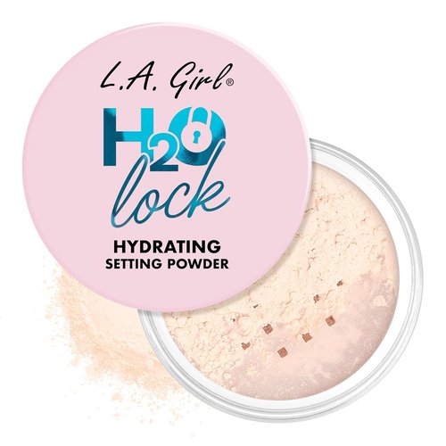L.A. Girl H2O Lock Hydrating Setting Powder - Long-Lasting Matte Finish | Lightweight Formula
