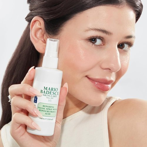 Mario Badescu HOCl Facial Spray - Soothing Hypochlorous Acid for Irritated Skin | pH Balancing, Fragrance-Free
