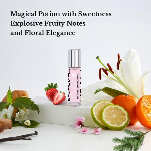 PAT-YES Pheromones Perfumes for Women,Long Lasting Roll on Perfume Oil 0.34 fl.oz (10ml)