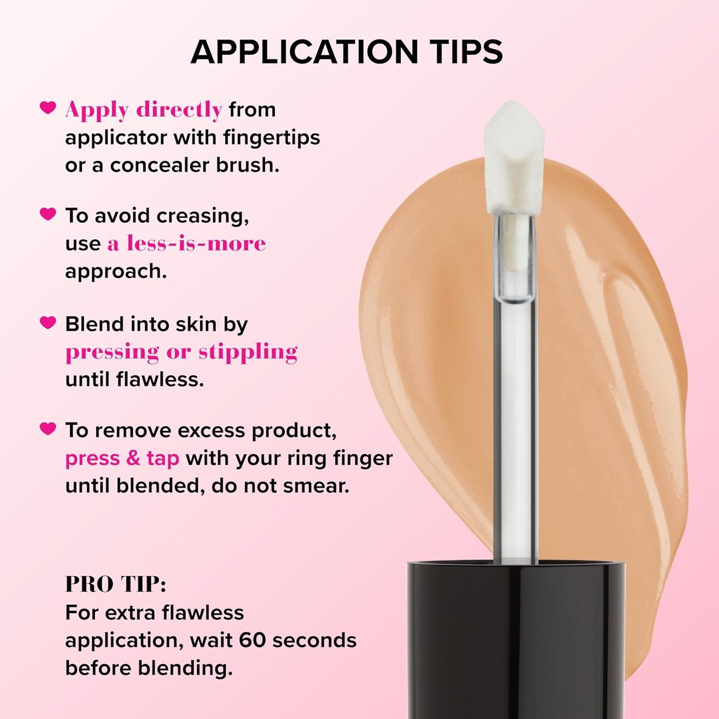 Too Faced Born This Way Concealer - Full Coverage, Non-Comedogenic, Oil-Free | Infused with Hyaluronic Acid, Coconut Water & Alpine Rose