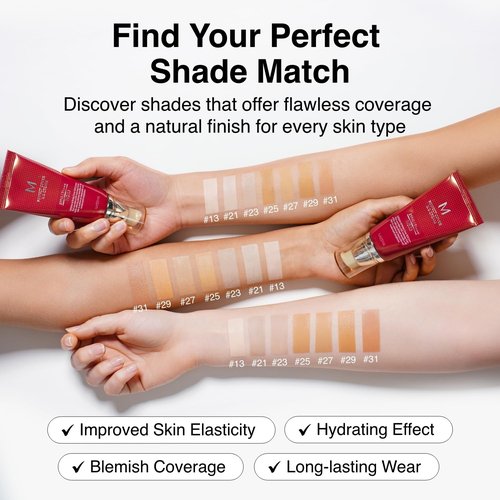 MISSHA M Perfect Cover BB Cream No.27 - Honey Beige Tinted Moisturizer with SPF 42 | 1.69 Fl Oz