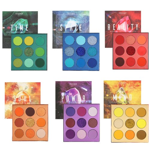 Docolor Eyeshadow Palette - 54 Colors Gemstone Collection | Highly Pigmented Mattes & Shimmers