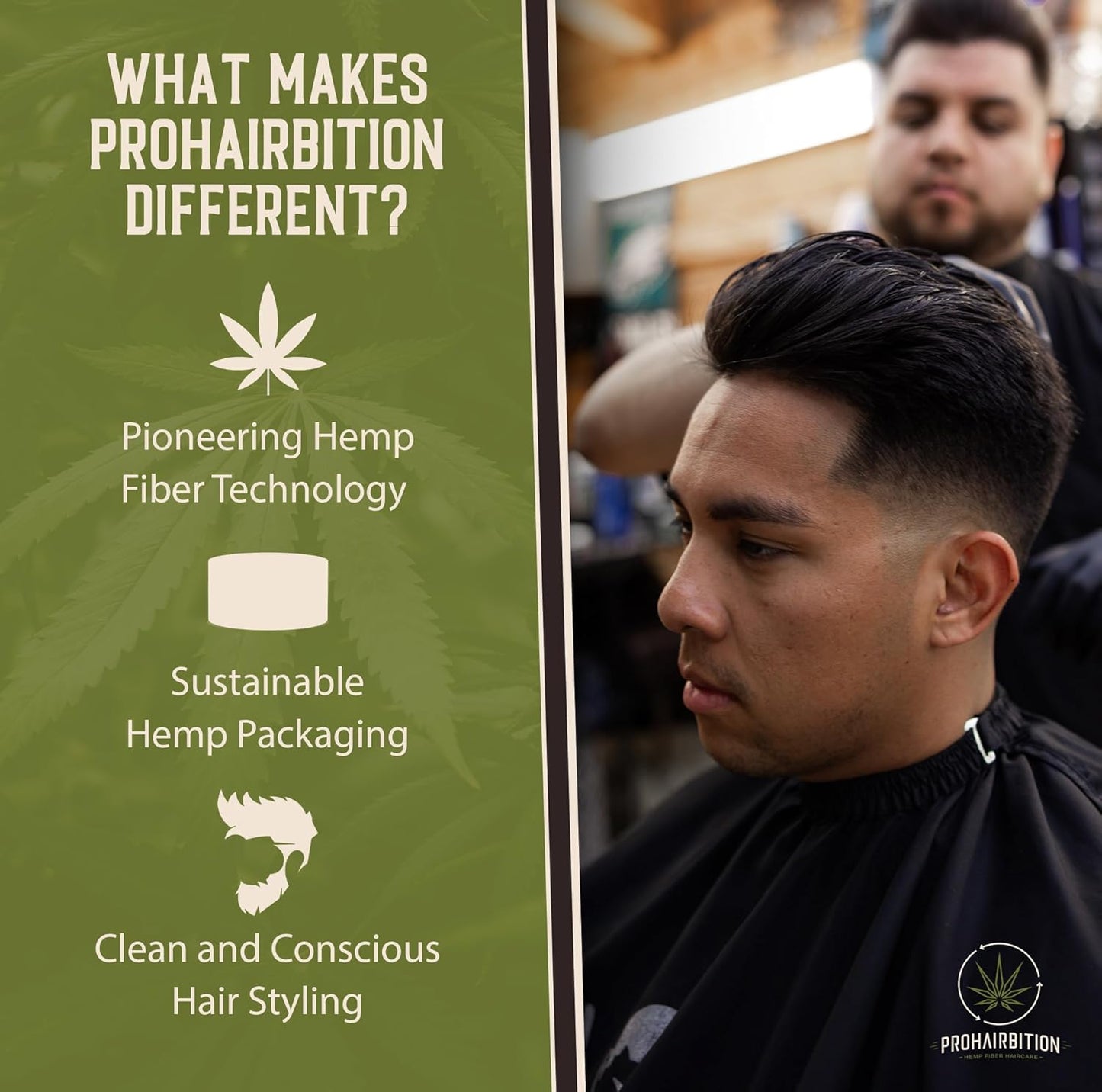Hemp Fiber Hair Wax by Skiennix - Strong Hold Matte Finish | Non-Greasy, Long-Lasting, Vegan Formula
