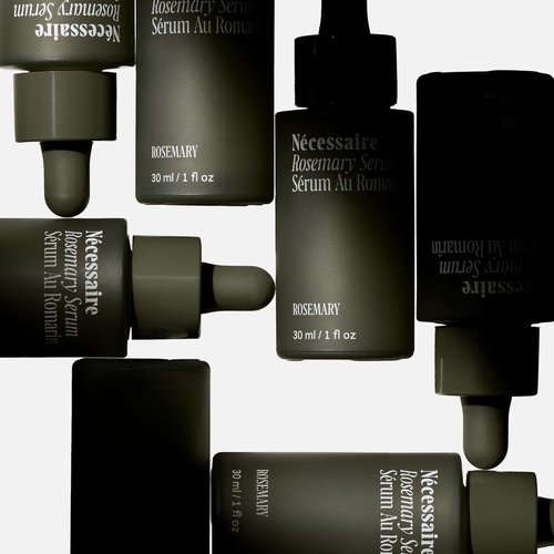 Nécessaire Rosemary Serum | For Denser, Fuller, Healthier Looking Hair Women & Men | 70% Rosemary Water, Oil, Extract + 5% Capixyl™| Good For Hair Thinning | Quick-Dry, No Residue | Vegan | 1 fl oz